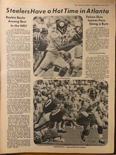 1972 nfl pro football - 9/2/1972,